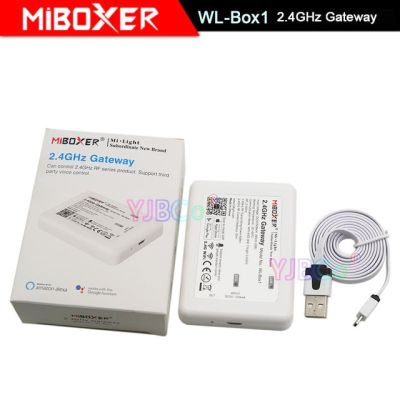 Miboxer อัพเกรด2.4Ghz อุณหภูมิสีเดียว/สี /Rgbw/rgbcct ตัวควบคุมแถบไฟ Led Wifi Ibox1ไร้สายระยะไกล