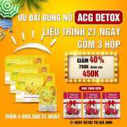Detox ACGC hương chanh thơm ngon dễ uống giúp đào thải toàn bộ mỡ thừa