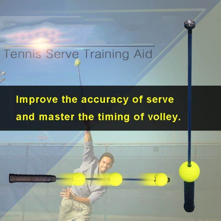 2023 PRO Tennis Serve Training Device Tennis Trainer Correcter Volley