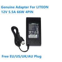 รับประกันสองปีของแท้12โวลต์5.5A 66วัตต์4PIN LITEON PA 1660 2SA2 341 100346 01 AC อะแดปเตอร์สำหรับเราเตอร์พาวเวอร์ซัพพลายชาร์จ