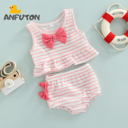 ANFUTON Bộ Đồ Bơi Cho Bé Gái Sơ Sinh Trẻ Mới Biết Đi Bộ Bikini Đồ Bơi Mùa