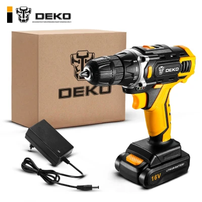 ขาย DEKOมาใหม่Loner 16V SET1 สว่านไร้สายไขควงไฟฟ้า สว่านไร้สาย