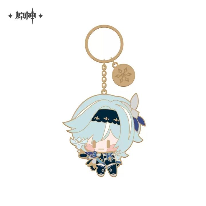 genshin-impact-cartoon-characters-pendant-mihoyo-official-anime-accessories-klee-diluc-venti-fischl-cosplay-keychain-christmas