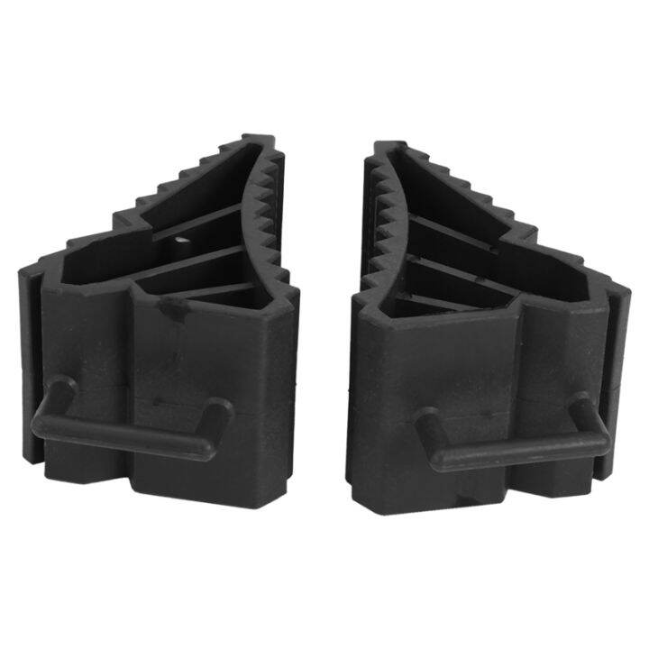 2pcs-antislip-vehicle-car-truck-wheel-tire-chock-stop-block-black