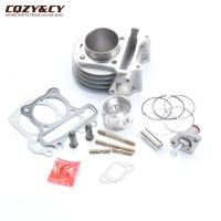 50Mm Big Bore Cylinder Set &amp; Tensioner &amp; Chain Guide &amp; Bolt &amp; Chain For Scooter 139QMB GY6 50Cc Upgrade To GY6 100Cc 4T