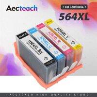 ฮอต Aecteach หมึก564ที่เข้ากันได้กับ564XL สำหรับ Hp564 Photosmart 5510 5511 5512 5514 5515 5520 5522 5525 6510 6512