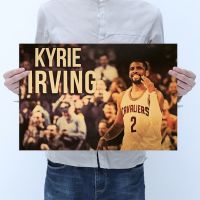 【J059】NBA Star Kelly Owen Retro Character Kraft Paper Poster Bar Cafe Decoration