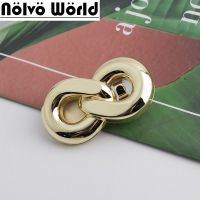 【YP】 2-10sets 57x32mm Gold Magnetic Lock Hardware Metal Purse Handbag Decoration Closure Clasp Accessories