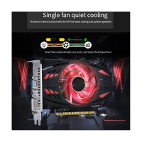 1 PCS GT730 4G Game Graphics Card Fan Cooling Desktop Computer Home Office Graphics Card