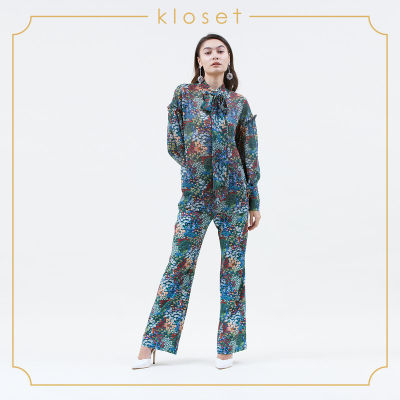 [EXCLUSIVE] Kloset Re-Collection (VC20-P011) กางเกงขายาว กางเกงแฟชั่น กางเกงพิมพ์ลาย เสื้อผ้าผู้หญิง