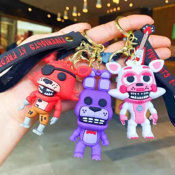 3pcs/set Five Night at Freddy Anime FNAF Final Boss Freddy Toys Bonnie Bear  Action Figure PVC Model Sundrop Toys Gifts (B) : : Toys & Games