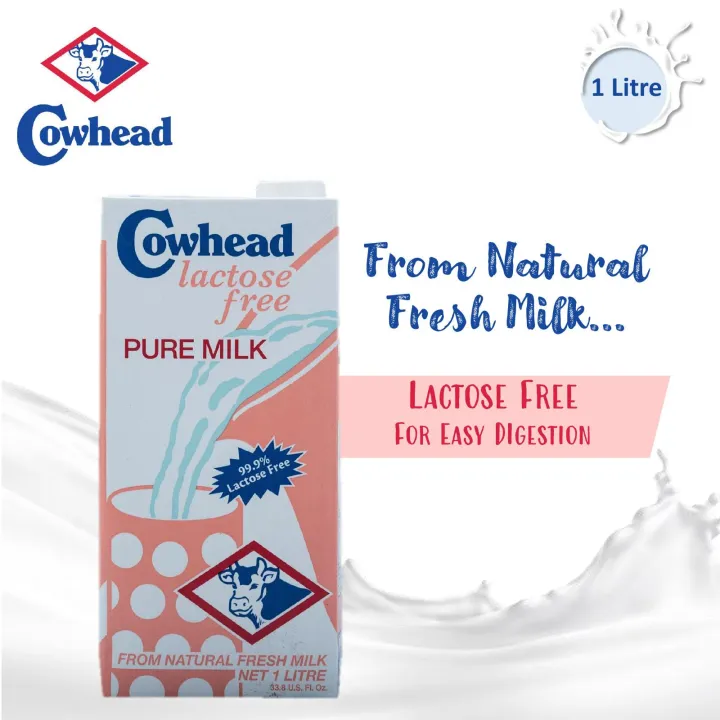 Cowhead UHT Lactose Free Milk - For Easy Digestion