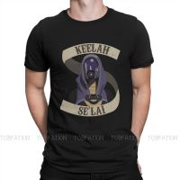 Mass Effect Game Tali Zorah Tshirt Men Alternative Oversized Harajuku Crewneck Cotton T Shirt 2020