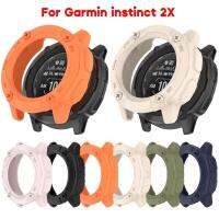 เคสปกป้องหน้าจอสำหรับ Garmin Instinct 2X กรอบป้องกันกันกระแทกฝาครอบป้องกันสมาร์ทวอท์ชสำหรับ Instinct2X