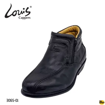 Louis Cuppers Men Slip On Faux Leather Casual Formal