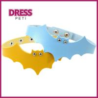 PETI DRESS เครื่องหนังแท้ สร้อยคอปกคอ ปรับได้ปรับได้ พังก์สไตล์ โซ่กระดูกไหปลาร้า ของใหม่ ไม้ตีค้างคาว สายคล้องคอ สำหรับผู้หญิง