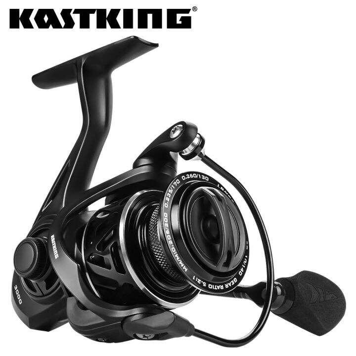 KastKing Zephyr Light Weight Spinning Fishing Reel 7+1Ball Bearings 10