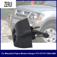 ZR สำหรับซ้าย/ขวากันชนหน้าไฟหน้าเครื่องซักผ้าหัวฉีด Jet สำหรับ Mitsubishi Pajero หัวฉีดสเปรย์สำหรับ Montero V73 V77 V75