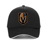 Vegas fashion casual men Golden Knights Baseball cap fashion striped metal helmet print cool men hip hop hat