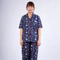 PAUL FRANK ชุดนอน WOMENS PAJAMAS L/S SET GALAXY