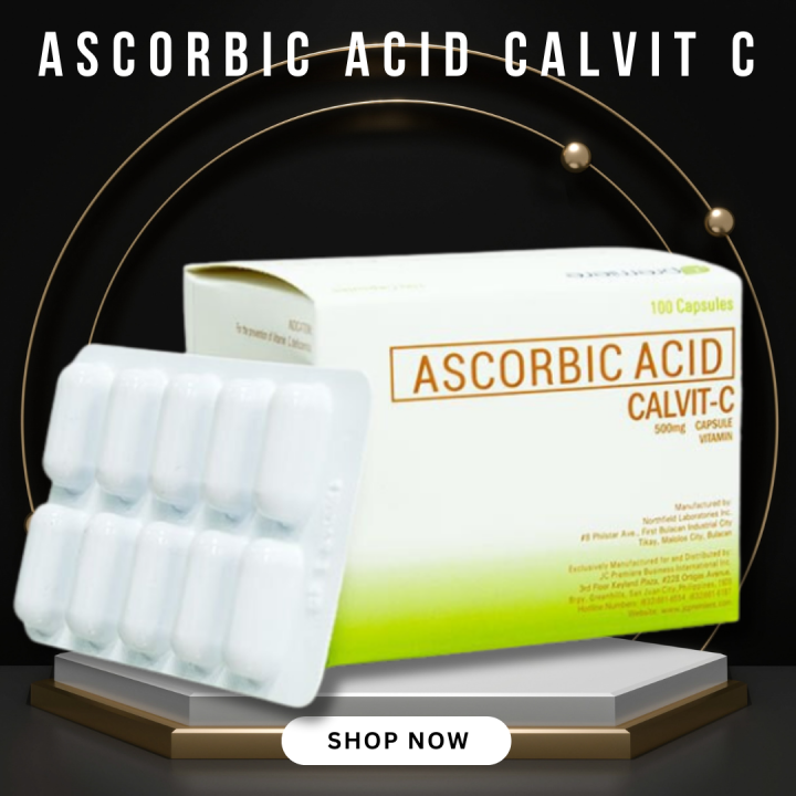 Non Acidic Vitamin C Boost Your Immune System W/ Ascorbic Acid Calvit
