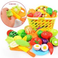 2023 New Children Vegetables And Fruits Early Education Children House Toys Children Kitchen Toys Set Puzzle Кухня игрушечная