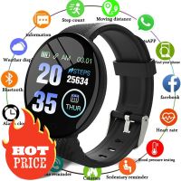 ❈ hlxddv D18 Men Blood Pressure Smartwatch Rate Sport IOS