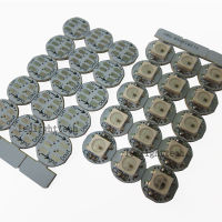 100ชิ้น SK6812 WS2812B 5050 RGB LED &amp; บอร์ด PCB 1-LED โมดูลแอดเดรสพิกเซลแสง5V PCB ขนาดเล็กบอร์ด PCB (10Mm * 3Mm) ฮีทซิงค์