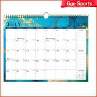 GGE SPORTS 2023-2024 ปฏิทินติดผนัง กระดาษกำหนดเวลา บันทึกการวางแผนปี ปฏิทินแบบแขวน ก.ค. 2023-ธ.ค. 2024 18เดือน สมุดวางแผนแขวน ออฟฟิศสำหรับทำงาน