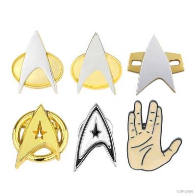 Star Trek Communicator เข็มกลัดอัลลอยด์สําหรับแต่งคอสเพลย์ Chd#