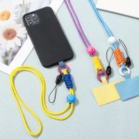 Nylon Strap Fashion Neck Lanyards For Mobile Phone Keys Lanyard Neck Strap For ID Card Badge Mobile Phone Holder Clip Chains