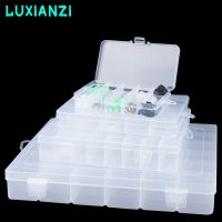 （QIQI tool）  LUXIANZI พลาสติกใสกล่องกันฝุ่นเครื่องประดับฮาร์ดแวร์เครื่องมือไขควงขนาดเล็กออแกไนเซอร์ Case