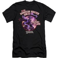 เสื้อ เสื้อยืดผู้ชาย เสื้อยืด If The Dungeon Master Smiles Dungeons Dragons T-Shirt เสื้อตราหานคู่ เสื้อยืดเปล่า