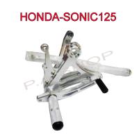 เกียร์โยง เกียร์โยงชุดไล่เบา BOUSHI ตัวหนา สำหรับ HONDA-SONIC125เก่า=ใหม่ สีเงิน (ใส่ได้ทั้งดิสและดั้ม ) งานสุดเทพ