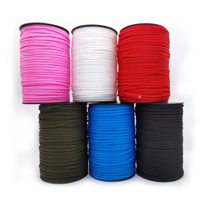 100 Meters Dia.4mm 7 stand Cores Paracord for Survival Parachute Cord Lanyard Camping Climbing Camping Rope Hiking Clothesline