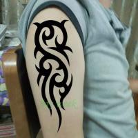 【hot】♙♟♣  Temporary Sticker cool mans tribal totem tatto stickers tatoo fake tattoos for men women 7