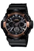 Casio G-Shock นาฬิกาข้อมือผู้ชาย สายเรซิ่น รุ่น GA-200RG,GA-200RG-1A (CMG) - สีดำ