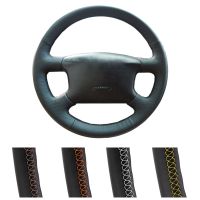 【YF】 Car Steering Wheel Cover For Volkswagen Passat B5 VW Golf 4 Skoda Octavia 1999-2005 Auto Leather Wrap