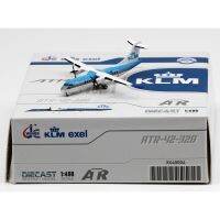 XX40004อัลลอยด์สำหรับสะสมของขวัญเครื่องบินเจ็ทปีก1:400 KLM Exel ATR42-300โมเดล PH-XLD โมเดลเครื่องบิน