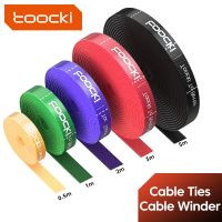 Toocki Cable Organizer Management Tearable Organizador Cables Winder Ties Accessories Wire Cord And