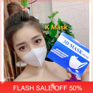 HỘP 50 CÁI KHẨU TRANG 3D MASK