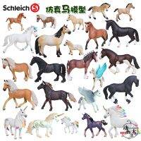 German Sile schleich simulation animal plastic childrens toy model ornaments Icelandic horse rainbow horse black horse