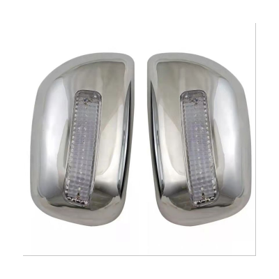 Car Chrome Silver Rearview Side Glass Mirror Cover Trim Rear Mirror Covers Shell for Toyota Corolla Spacio 2001-2007