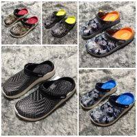 รองเท้าลำลองแฟชั่น สไตล์ Crocs LiteRide Clog ลายกราฟฟิก (Unisex)