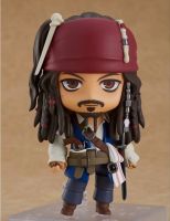 รุ่น Q Nendoroid 1557โจรสลัดแจ็คกัปตันแคริบเบียนสามารถเปลี่ยนตุ๊กตารอบภาพยนตร์