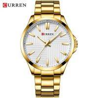 ⌚Relogio Masculino CURREN นาฬิกาผู้ชายนาฬิกาแบรนด์หรูนาฬิกาข้อมือธุรกิจแฟชั่นของผู้ชายลำลองกันน้ำ