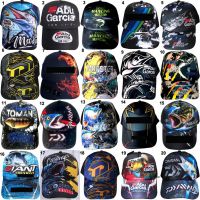 Multi Variant Fishing Design Mesh Cap for Men Women