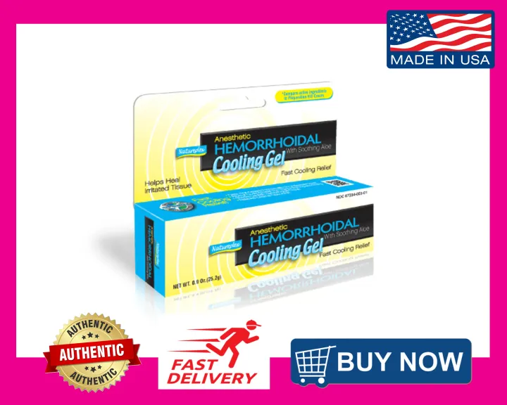 Natureplex Hemorrhoidal Cooling Gel for Relief of Hemorrhoids or