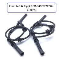 34526771776 Front L/R Left &amp; Right ABS Wheel Speed Sensor For BMW X5 E70 F15 M F85 X6 E71 E72 F16 M F86 3.0 4.4 4.8L ABS