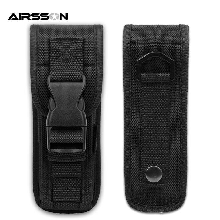 Flashlight Holster Pouch Molle Black Tactical Flashlight Bag Tactical
